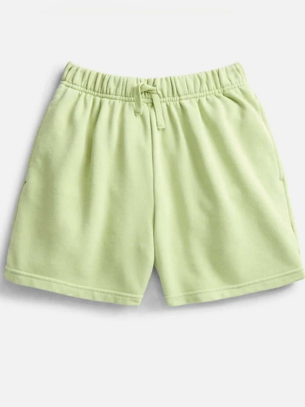 Boys fleece Light Green Shorts